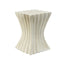 Mgo Archaistic Wavy Side Table - Antique Sandstone