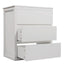 Double Sinks Bathroom Vanity Set With 2 Ceramic Basins