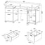 Rochelle - 2 Drawer Office Desk