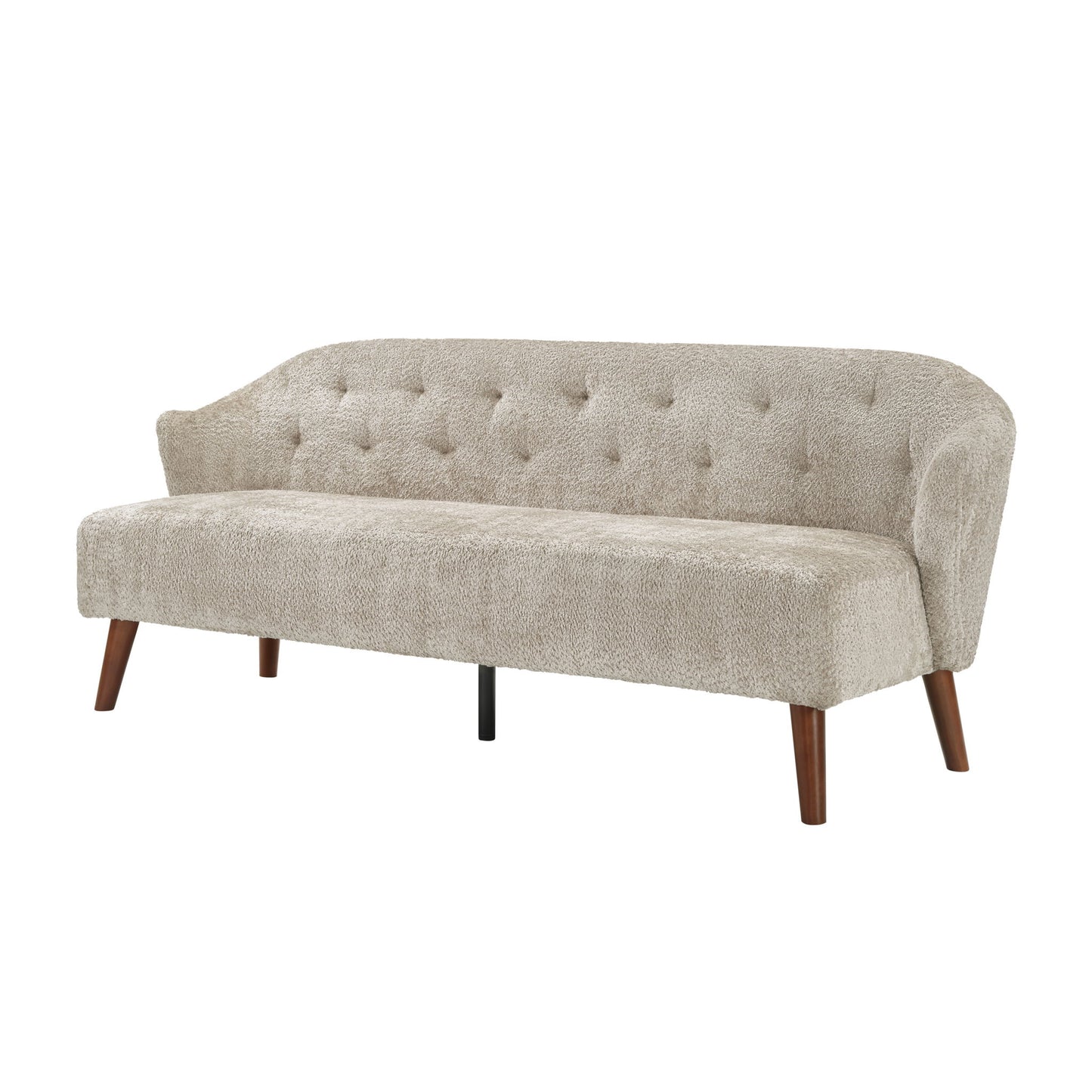 3 Seater Tufted Upholstered Couch Comfy Living Room Sofa