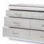 Glam - 6 Drawer Dresser & LED Lighting (Includes Dresser Only) - White
