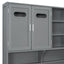 Daybed With All-In-One Cabinet And Shelf
