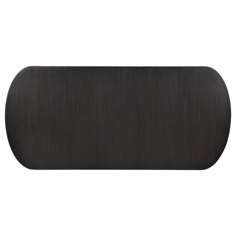 Bangor - Extension Dining Table With Pedestal Base - Black