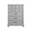 7 Drawer Chest - Gray