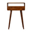 Mini Console Table - Chestnut