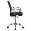 Swivel Office Chair With Base Adjustable Height - Black