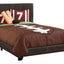 Bed, Upholstered, Transitional