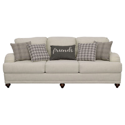 Anderson - 2 Piece Cushion Back Living Room Set - Gray