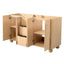 Bathroom Vanity Cabinet Only, 3 Drawers 4 Doors, Soft Close, Adjustable Shelf - Wood