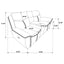 Stanwicke - Motion Reclining Loveseat With Console - Blue