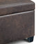 Avalon - Contemporary Storage Ottoman Bench