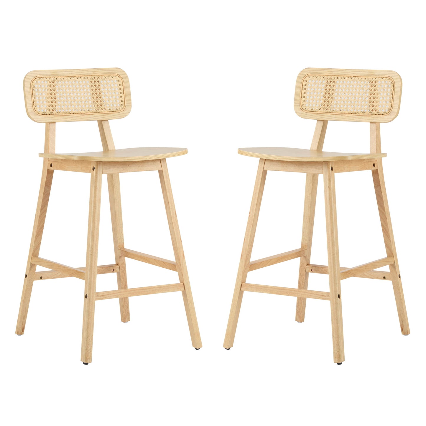 Bari - Indoor Wood Barstool (Set of 2)