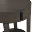 Jonah - MDF End Table With USB Ports - Light Brown