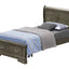 Upholstered Panel Sleigh Bed Design