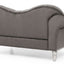 Elegant Round Arm Loveseat