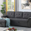 Lucca - Reversible Sleeper Sectional Sofa With Storage Chaise