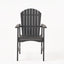Outdoor Weather Resistant Acacia Wood Adirondack Dining Chairs (Set of 2)