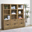 Geary - 3 Shelf Bookcase With USB Charging And Lockable Top Drawer