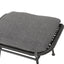Outdoor Modern Boho Wicker Ottoman With Cushions (Set of 2)