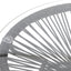 Nusa - Modern Rattan Side Table With Tempered Glass Top