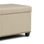 Amelia - Transitional Storage Ottoman Bench