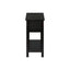 Accent End Table, 2 Tier, Narrow, Lamp, Storage Drawer, Charming Design