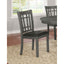 Lattice Back Side Chairs (Set of 2)