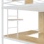 Loft Bed With L Shape Desk And Wardrobe