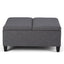 Ellis - Coffee Table Storage Ottoman Contemporary Design