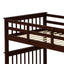 Stairway Bunk Bed With Storage And Guard Rail For Bedroom