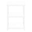 3 Tier Accent Table, Side Marble Look Contemporary & Modern