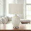 Lighting, Table Lamp, Ceramic, Contemporary - Cream