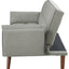 Caufield - Tufted Convertible Sofa Bed Upholstered - Gray