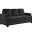 Modern Sofa, Comfortable 3 Seater Couch With Deep Seating, Loose Back Cushions, Wide Arms