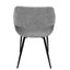 Margarite - Contemporary Dining / Chair (Set of 2) - Black / Gray