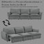 Eaden - Power Sofa With Sleeper - Gray