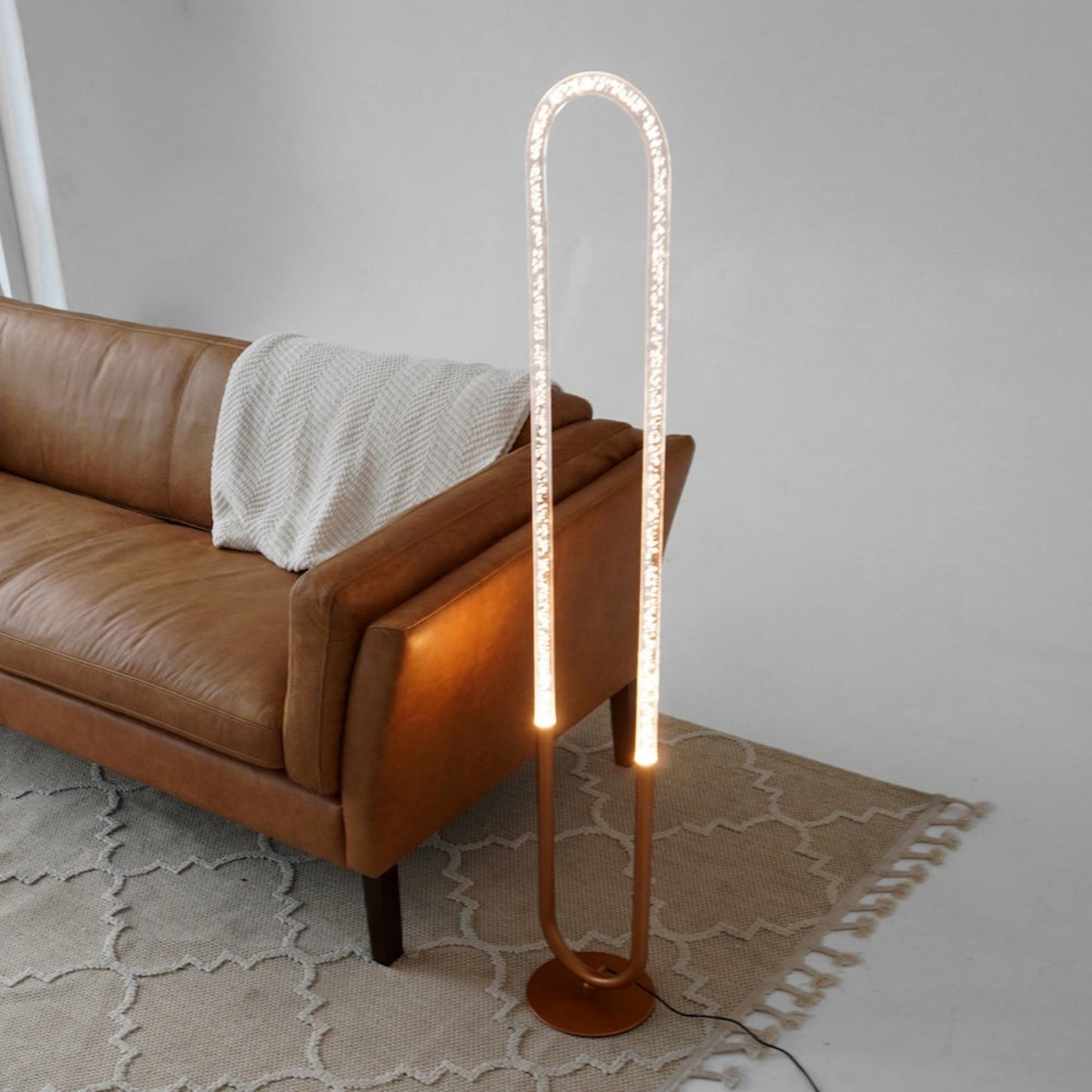 Zeon - LED Floor Lamp, 110 - 120V - Bronze