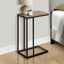 Accent Table, C - Shaped, Space-Saving Functionality