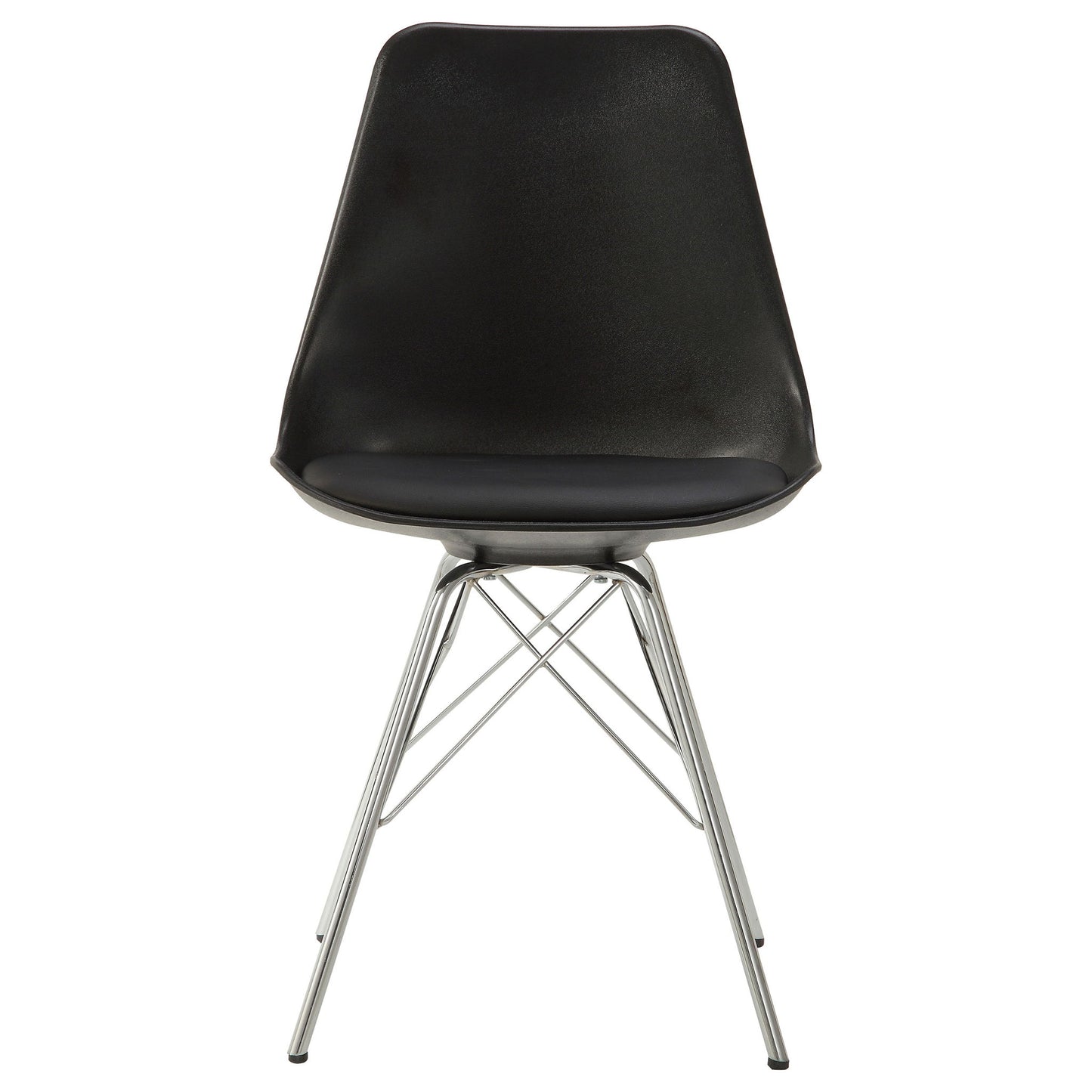 Padded Dining Chair (Set of 2) - Black