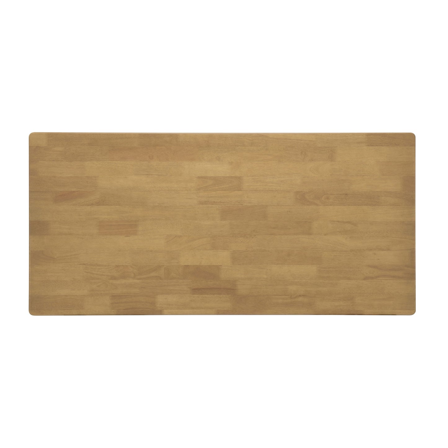 Dining Table With Rattan Accents