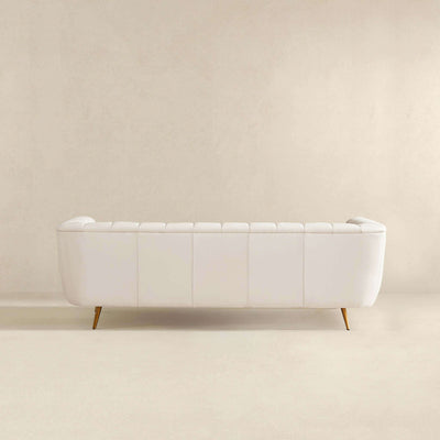 Lamattina - Genuine Italian Channel Tufted Sofa