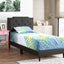 Button Tufted Bed Charming For Cozy Spaces