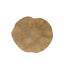 Hand Painted Wood Stump Style Outdoor Side Table - Light Brown
