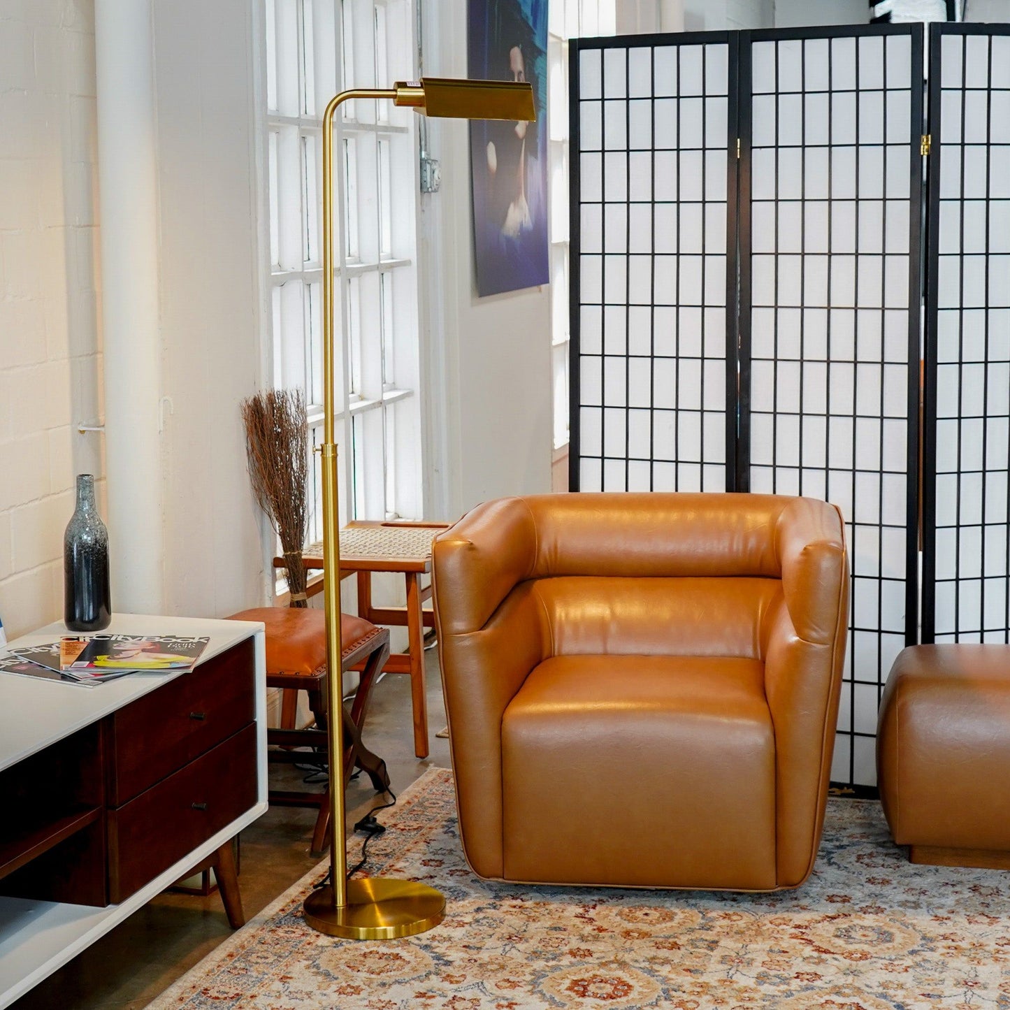 Elara - Floor Lamp - Gold