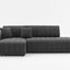 Jessica - Lamb Wool Sectional Sofa With Chaise