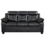 Eaton - Padded Sofa With Tufted Design - Black