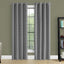 2 Pieces Set, Curtain Panel, Room Darkening, Grommet, Contemporary & Modern