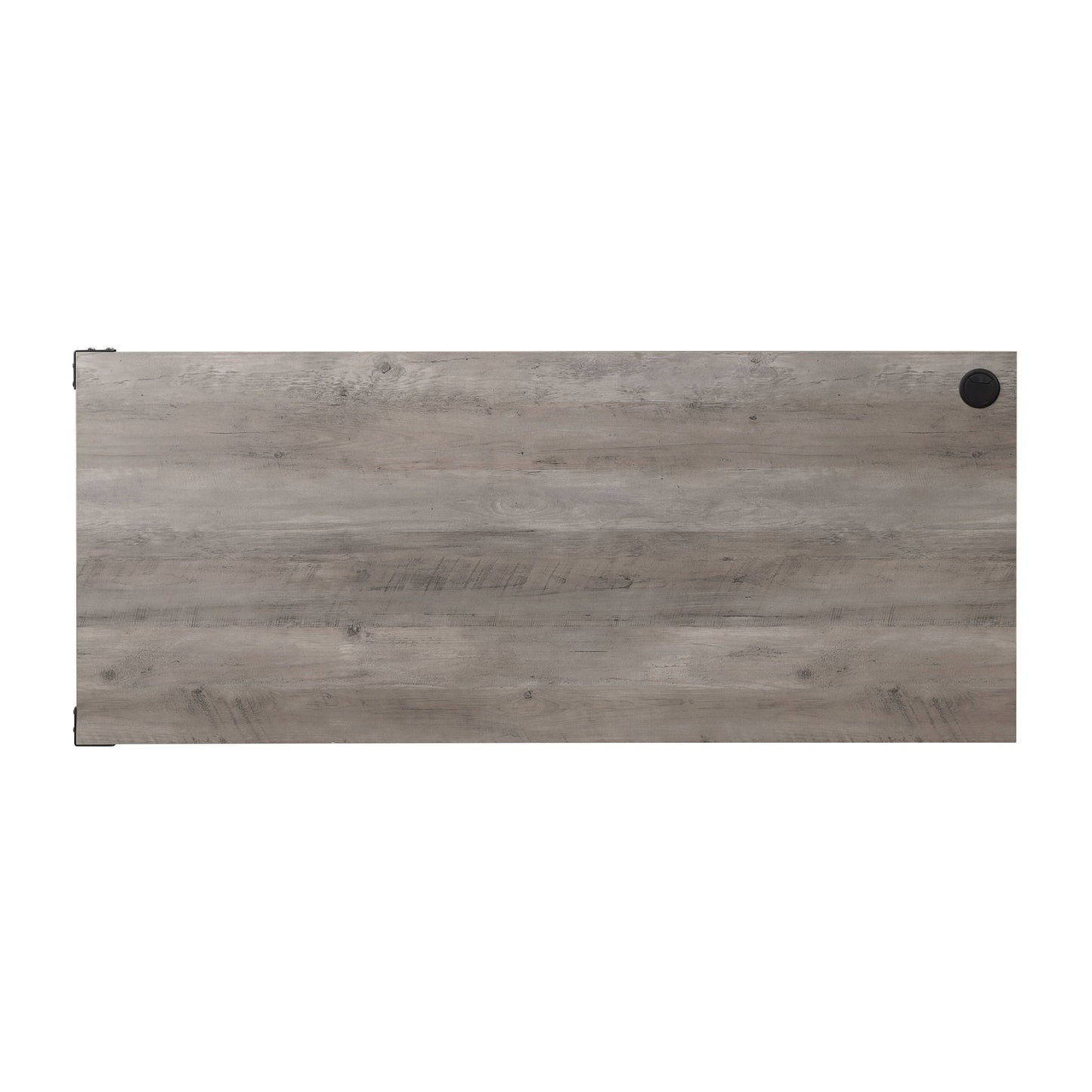Zakawani - Writing Desk With Cabinet - Gray