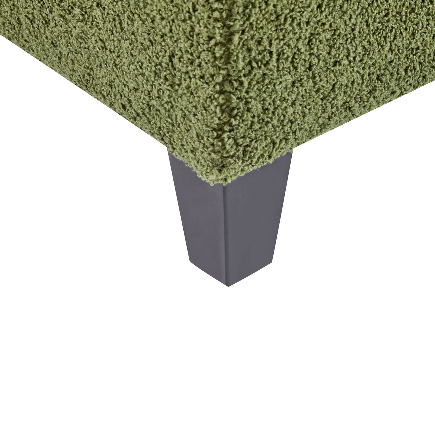Storage Ottoman With Flip Top Lid - Retro Green