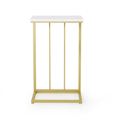 Modern Glam C - Shape End Table